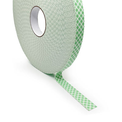 شريط فوم PU مزدوج الطبقة 1 مم أبيض لاصق أكريليك 24 متر