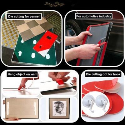 شريط رغوة PE مزدوج الجانب الاكريليك اللاصق المقاوم للحرارة 10mm x 10m