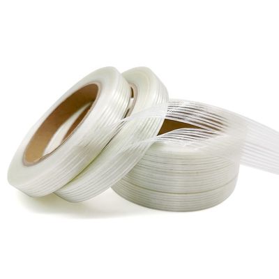Mono Filament Tape Fiberglass Reinforced Strapping Adhesive Tape For Furniture Woodworking