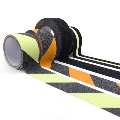 شرائط لاصقة مانعة للانزلاق للأرضيات ذات الأسطح الكاشطة لمناطق المخاطر الصناعية، التصاق قوي