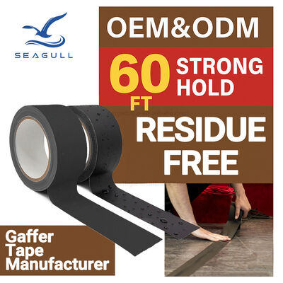 شريط لاصق صناعي قماشي لإنتاج الفعاليات، سلامة كابلات الأرضيات، تثبيت مؤقت