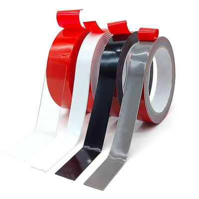 Custom Acrylic Foam Tape Double Sided Adhesive For Mirror Mounting Decorative Interior Bonding