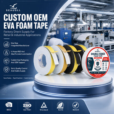 Heavy Duty Double Sided EVA Foam Tape Strong Adhesive Industrial Mounting Tape Supplier