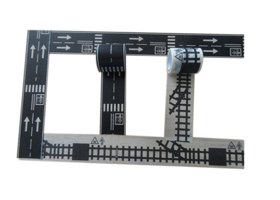 مجموعة شريط واشي الراقية ذات الموضوع الطرقية - 10 أشرطة 15 مم × 5 م مصغرة للطرق السريعة